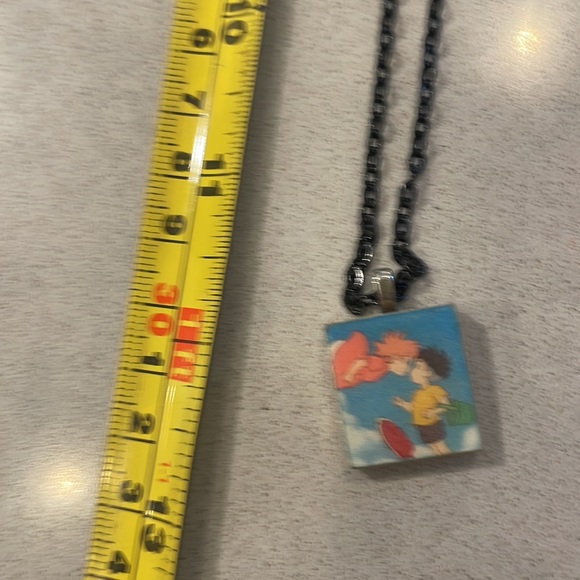 Hand made Upcycled Ponyo Necklace - Picture 8 of 8